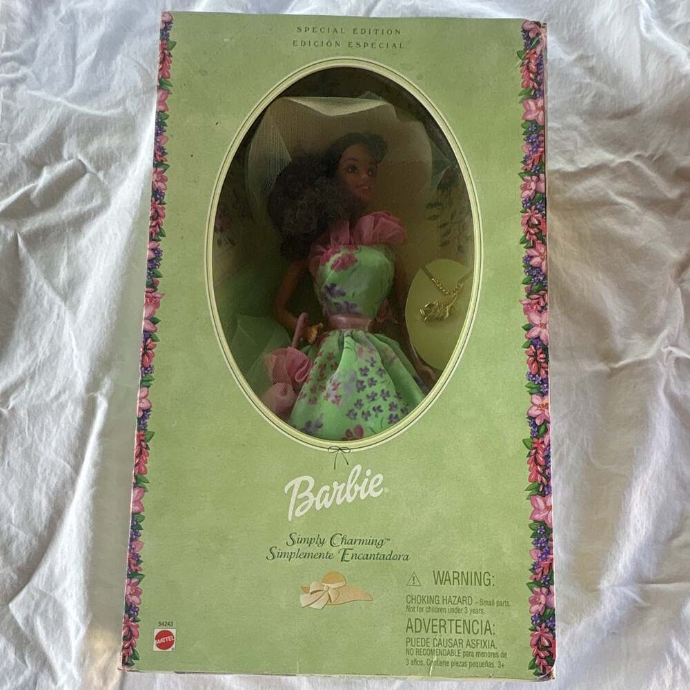 Mattel Barbie Simply Charming Special Edition Doll 2001 F660771 Necklace 11.5"